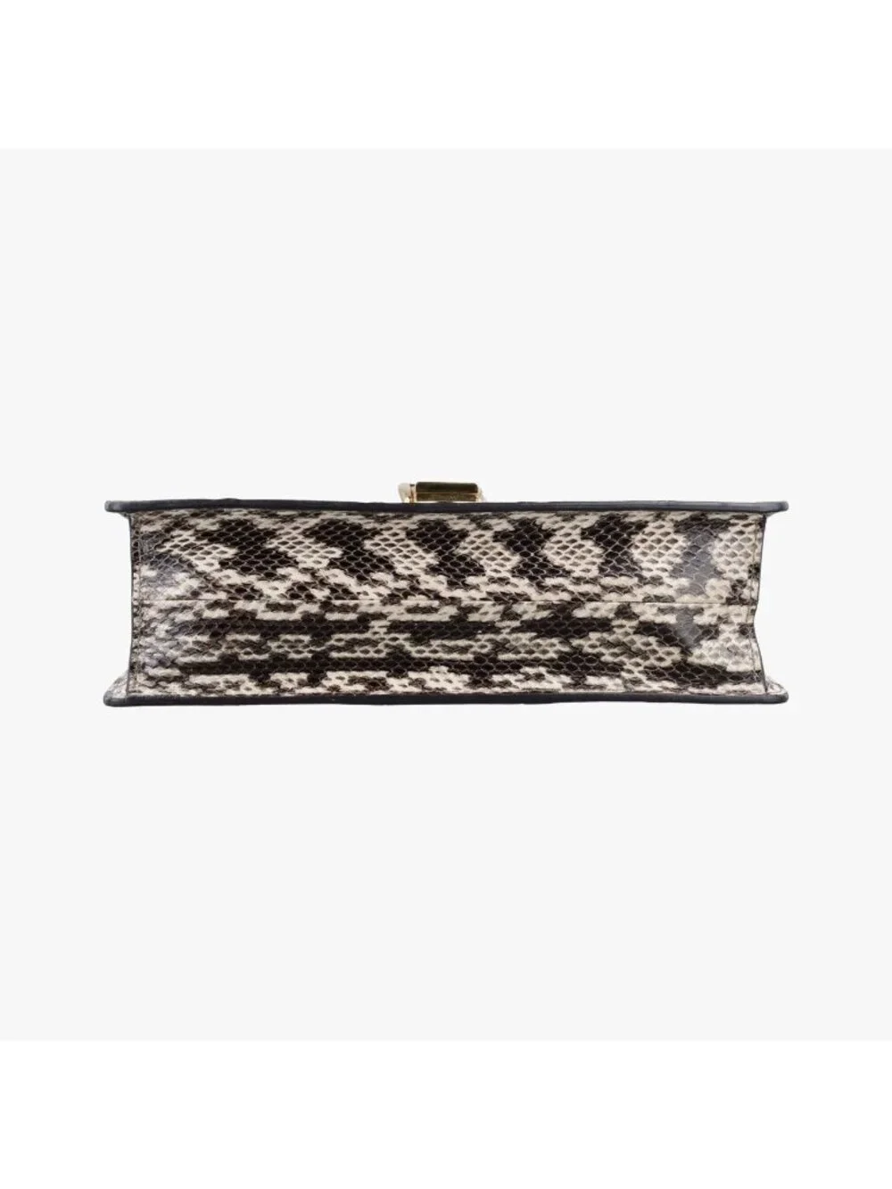 Gucci Sylvie Beige Multi Snakeskin Shoulder Bag